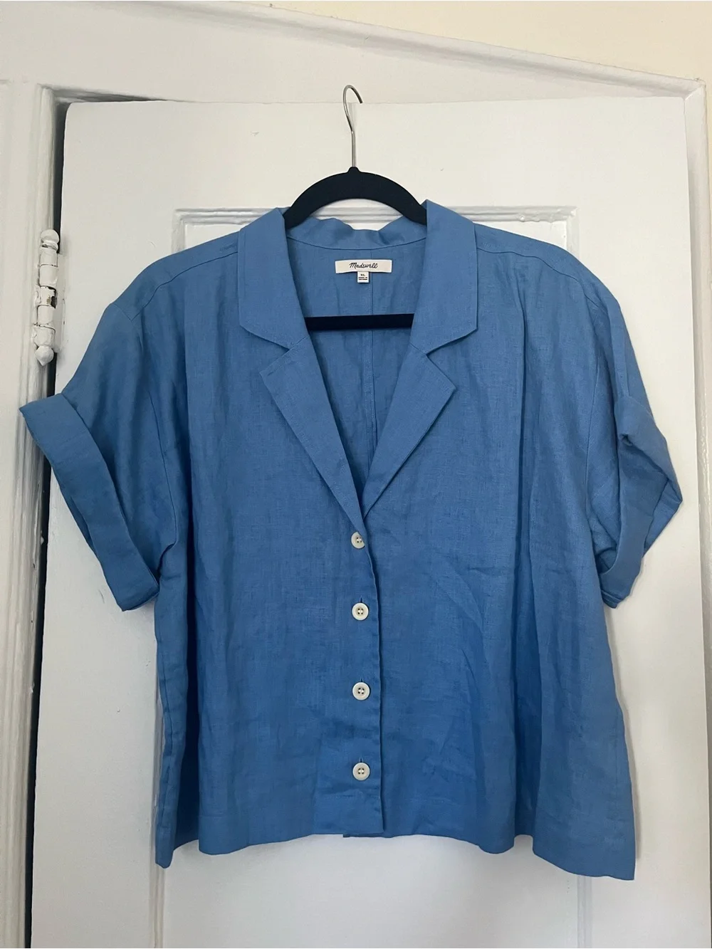 NWOT Madewell 100% Linen Resort Top - Picture 3 of 6